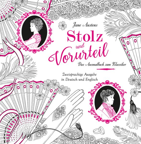 Cover von Stolz und Vorurteil – Das Ausmalbuch