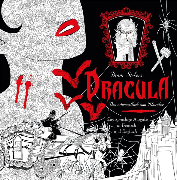Cover von Dracula – Das Ausmalbuch