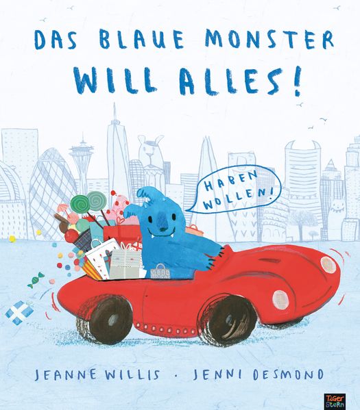 Cover von Das blaue Monster will alles!