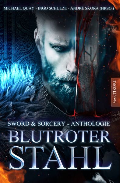 Cover von Blutroter Stahl (Sword & Sorcery Anthologie)