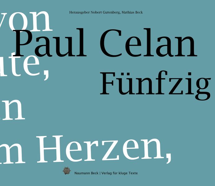 Cover von Paul Celan fünfzig