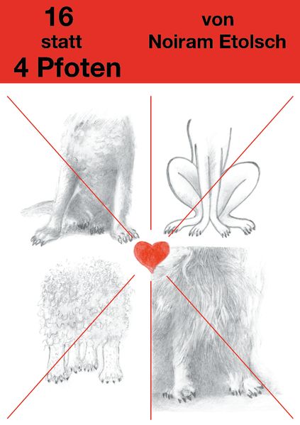 Cover von 16 statt 4 Pfoten