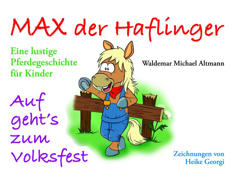 Cover von Max der Haflinger