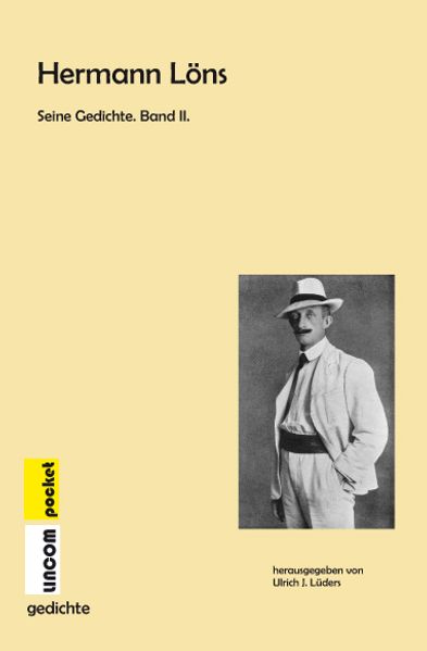 Cover von Hermann Löns. Seine Gedichte. Band II.