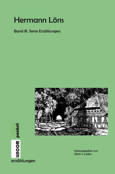 Cover von Hermann Löns. Seine Erzählungen.