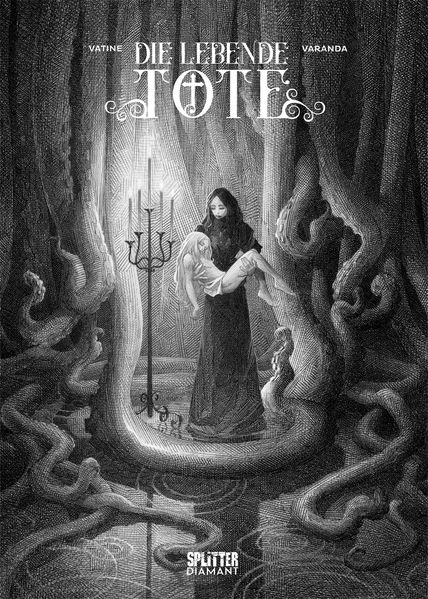 Cover von Die lebende Tote (Splitter Diamant Vorzugsausgabe)