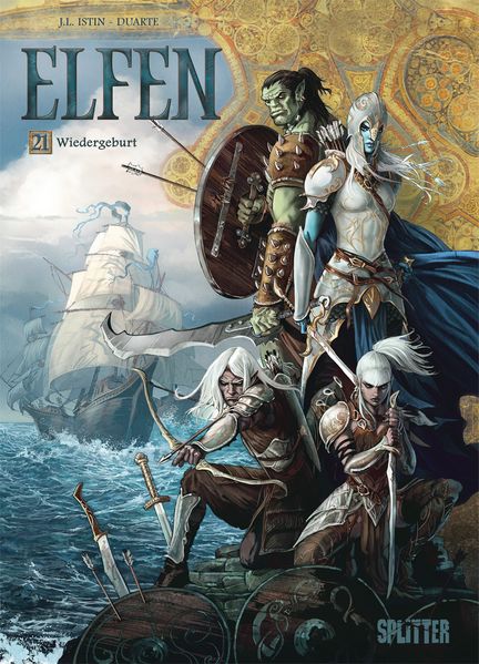 Cover von Elfen. Band 21