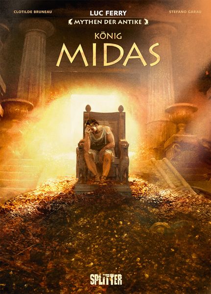 Cover von Mythen der Antike: König Midas (Graphic Novel)