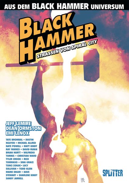 Cover von Black Hammer: Straßen von Spiral City