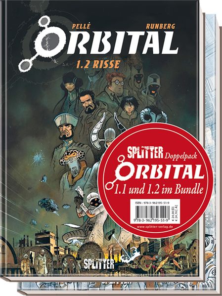 Cover von Orbital Doppelpack (Bd. 1.1 + 1.2)