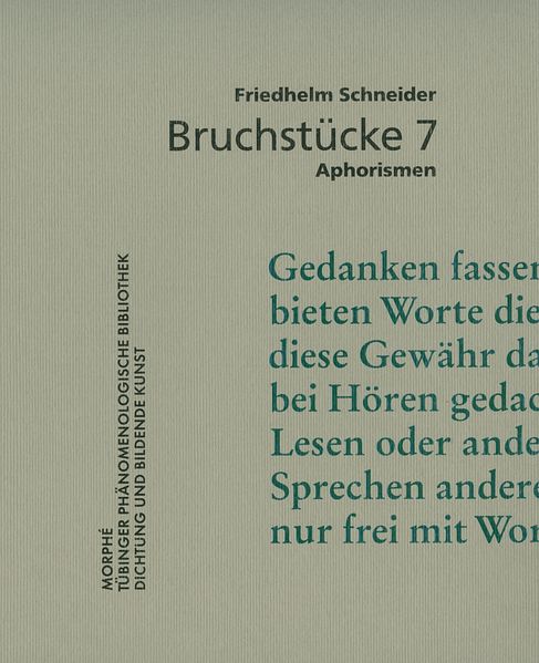 Cover von Bruchstücke 7