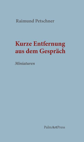 Cover von Kurze Entfernung aus dem Gespräch