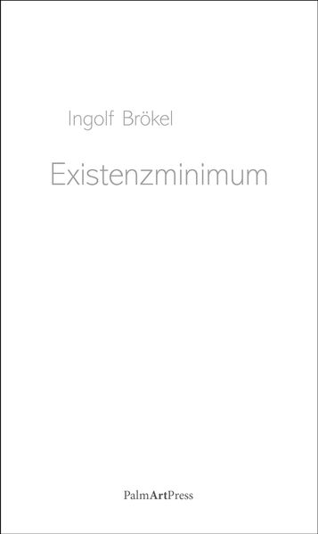 Cover von Existenzminimum