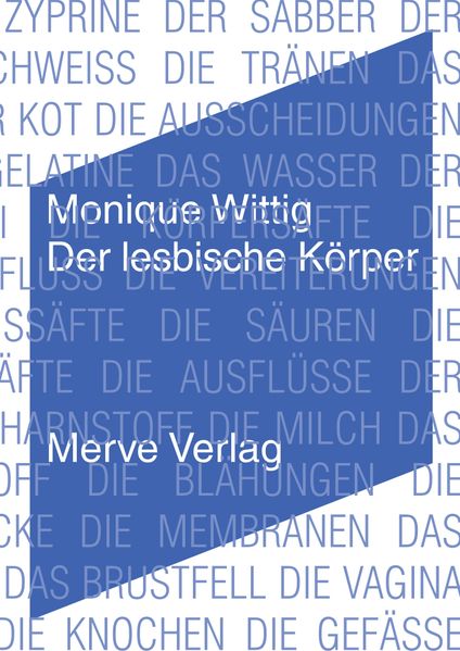 Cover von Der lesbische Körper