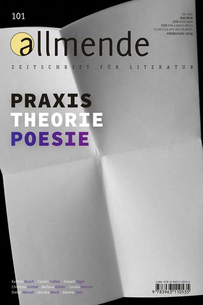 Cover von allmende 101