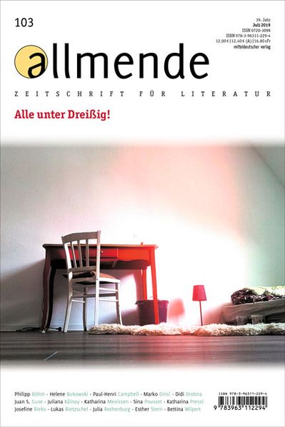 Cover von allmende 103