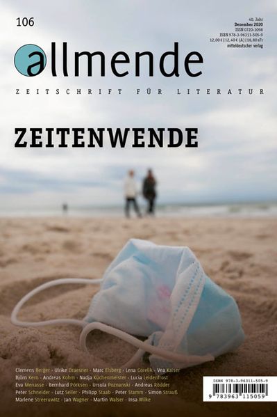 Cover von Allmende 106 – Zeitschrift für Literatur