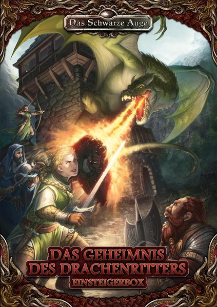Cover von Das Geheimnis des Drachenritters – DSA Einsteigerbox