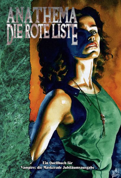 Cover von Vampire: Die Maskerade Anathema – Die Rote Liste (V20)