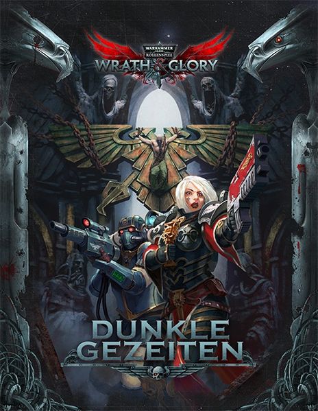 Cover von WH40K Wrath & Glory – Dunkle Gezeiten
