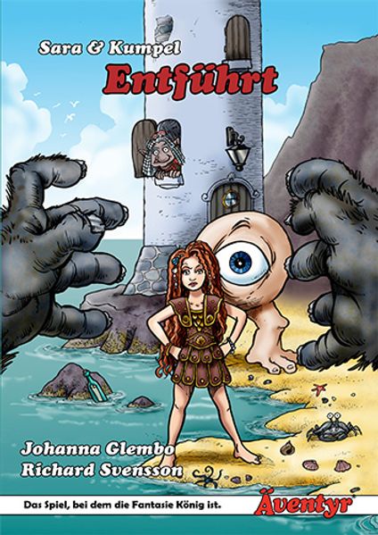 Cover von Äventyr Sara & Kumpel: Entführt – Kinderbuch 1