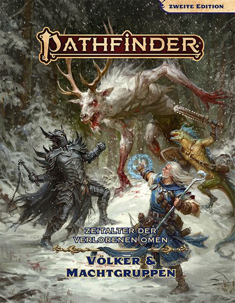 Cover von Pathfinder 2 – Zeitalter dVO: Völker & Machtgruppen