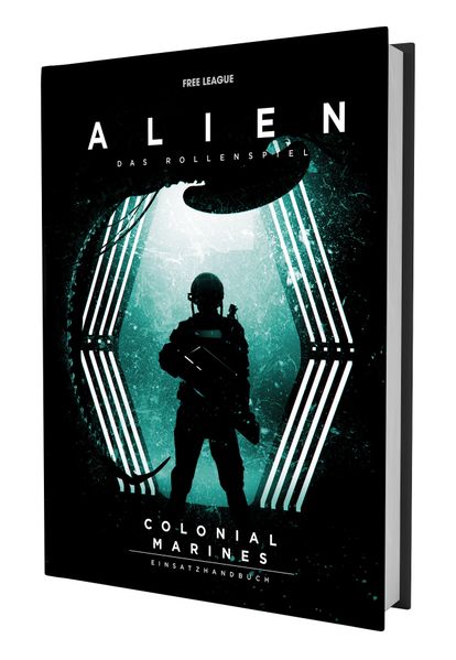 Cover von ALIEN: Das Rollenspiel – Colonial Marines Einsatzhandbuch