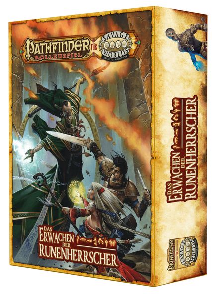 Cover von Pathfinder für Savage Worlds – Erwachen der Runenherrscher