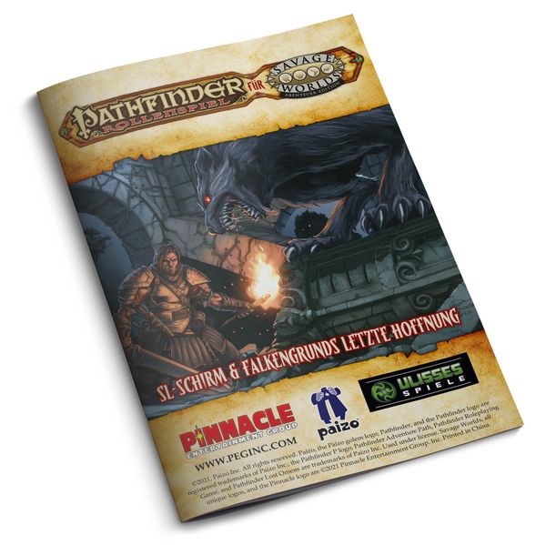 Cover von Pathfinder für Savage Worlds – Sl-Schirm + Falkengrund