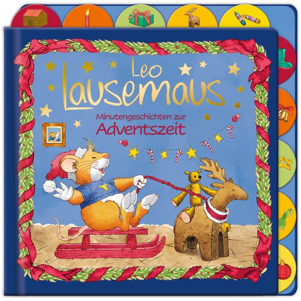 Cover von Leo Lausemaus – Minutengeschichten zur Adventszeit