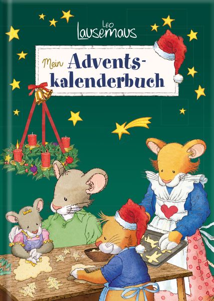 Cover von Leo Lausemaus – Mein Adventskalenderbuch