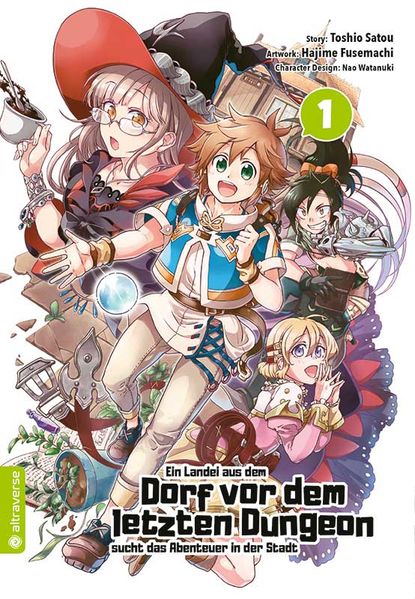 Cover von Ein Landei aus dem Dorf vor dem letzten Dungeon sucht das Abenteuer in der Stadt 01