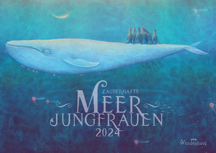 Cover von Zauberhafte Meerjungfrauen: Kalender 2024