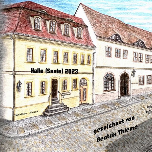 Cover von Halle-Kalender 2023 (quadratisch)