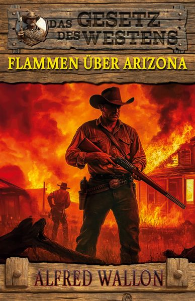 Cover von Flammen über Arizona