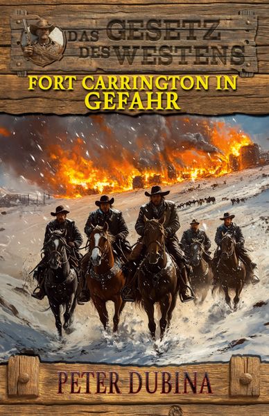 Cover von Fort Carrington in Gefahr