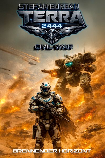 Cover von Terra 2444 – Civil War Band 1