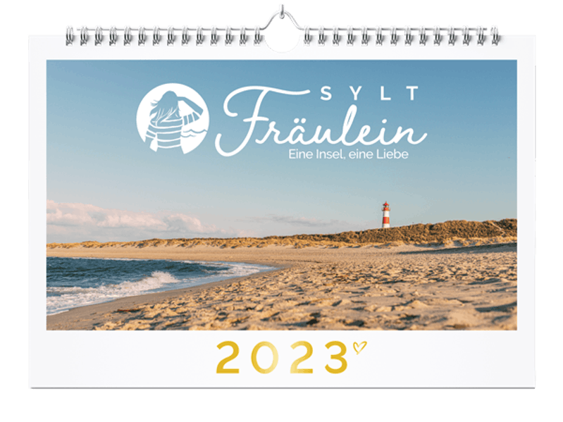Cover von Sylt Fräulein – Kalender 2023 – Premium Qualität Format: 59,4 x 42,0 cm Wandkalender