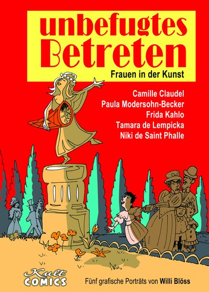 Cover von unbefugtes Betreten – Frauen in der Kunst