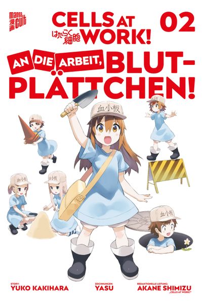 Cover von Cells at Work! – An die Arbeit, Blutplättchen! 2
