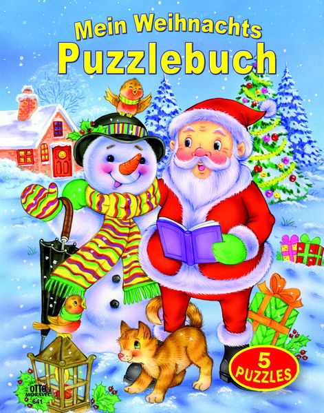 Cover von Weihnachts-Puzzlebuch