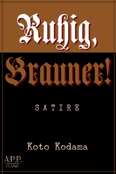 Cover von Ruhig, Brauner!