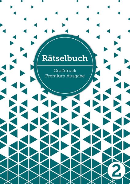 Cover von Deluxe Rätselbuch Band 2. Rätselblock für Erwachsene, Senioren und Rentner im DIN A4-Format mit extra großem Druck. Inkl. Kreuzworträtsel, Sudoku, Stradoku, Rätselpyramide, Schwedenrätsel, uvm. Raetselblock mit Kreuzwortraetsel für Erwachsene in extra gro