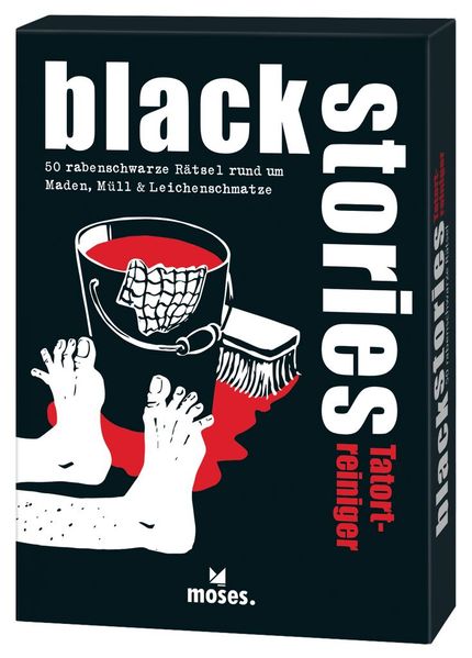 Cover von black stories Tatortreiniger