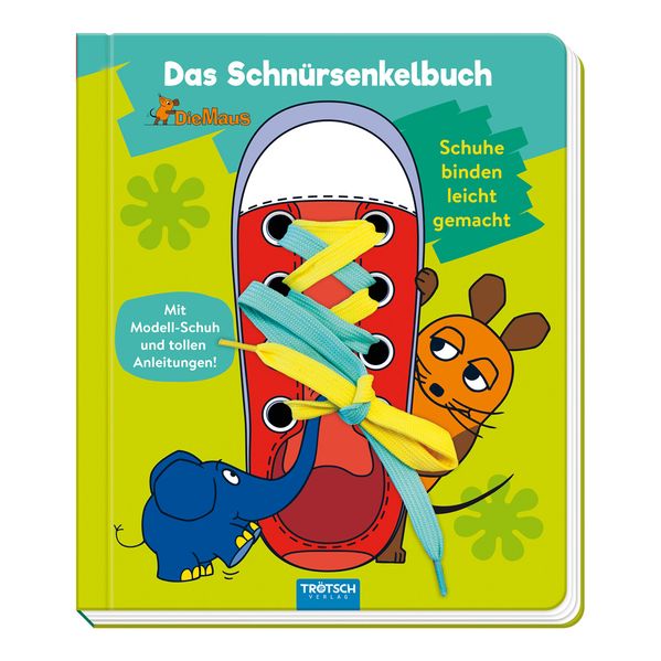 Cover von Trötsch die Maus Das Schnürsenkelbuch Pappenbuch