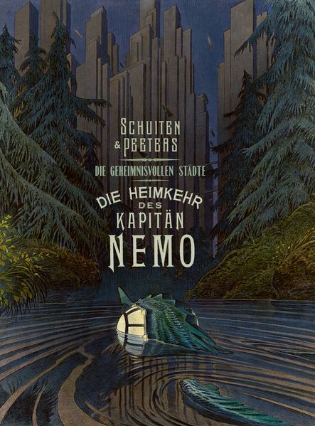 Cover von Die geheimnisvollen Städte – die Heimkehr des Kapitän Nemo