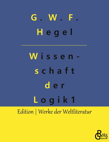 Cover von Wissenschaft der Logik