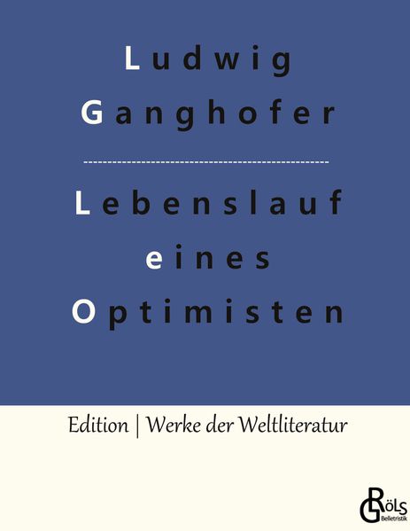 Cover von Lebenslauf eines Optimisten