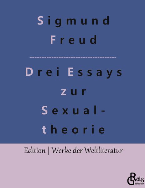 Cover von Drei Abhandlungen zur Sexualtheorie