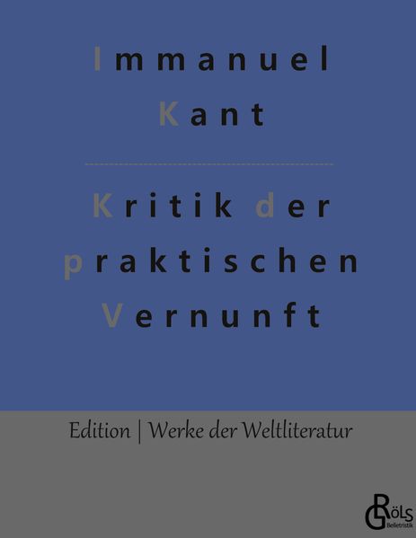 Cover von Kritik der praktischen Vernunft